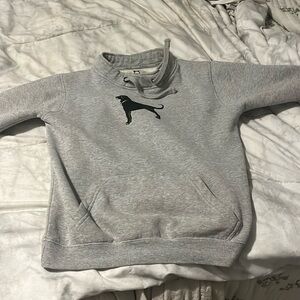 Gray sweatshirt